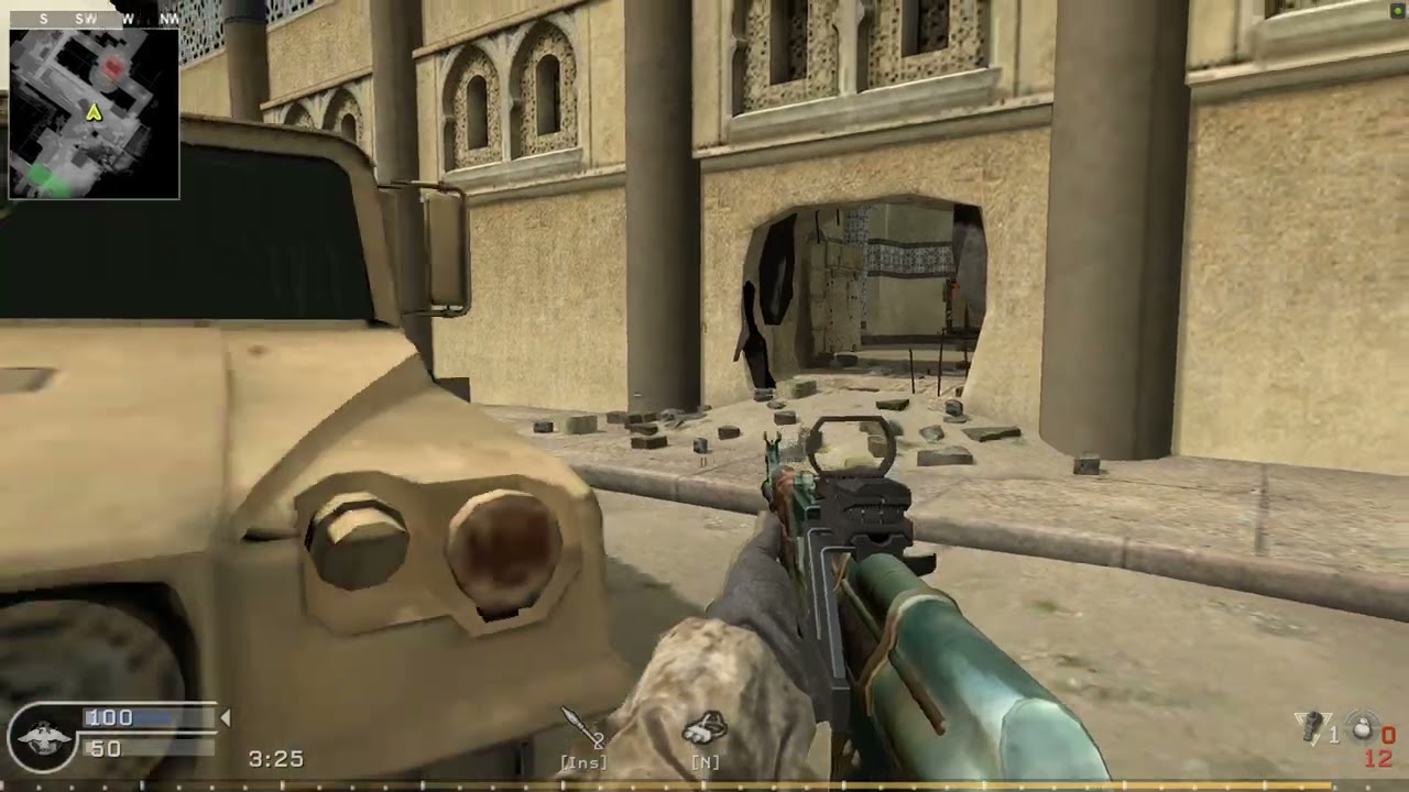 ShortDust (CSGO) for Call of Duty 4  (custom map by Efaya & Stendby)