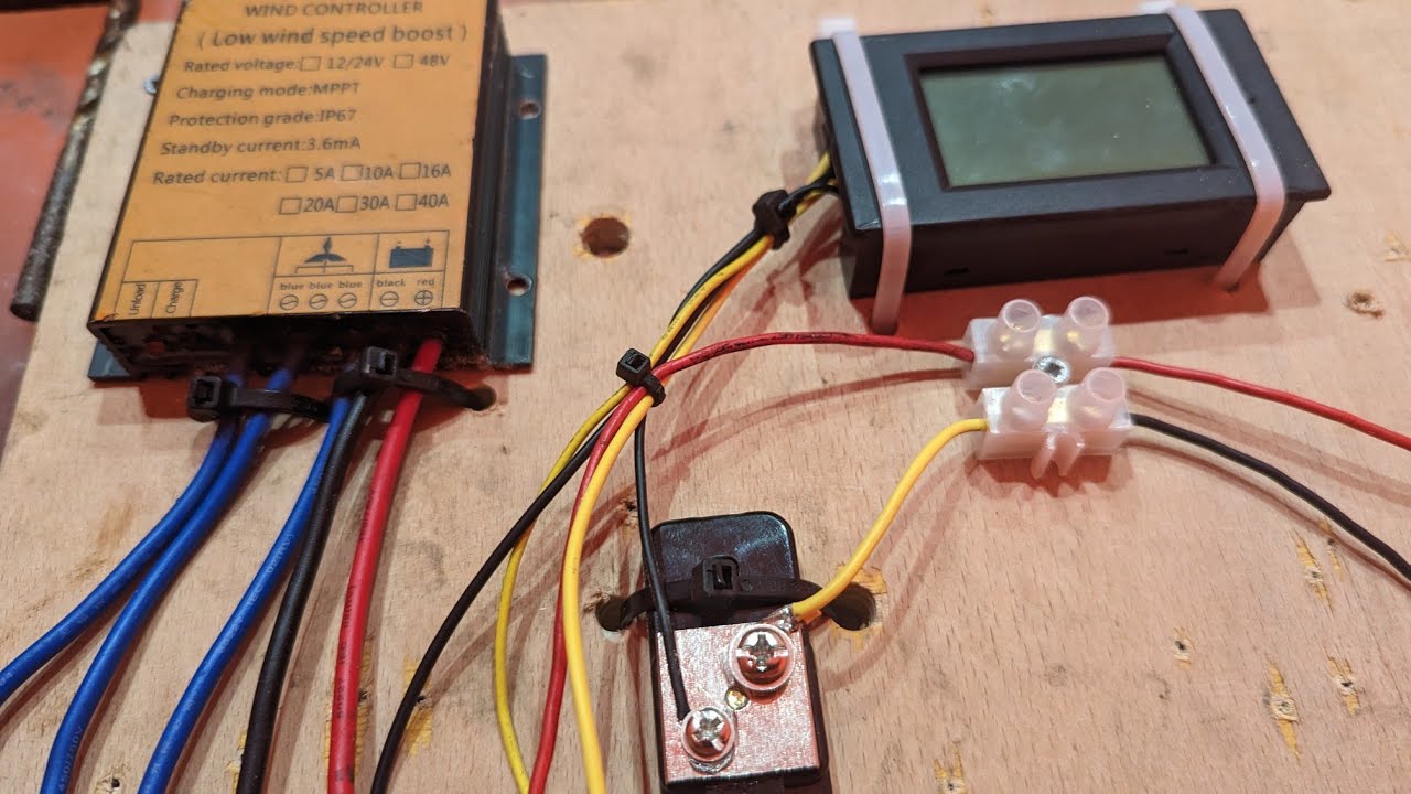 Wind turbine budget controller and watt meter installation -  13 December 2022