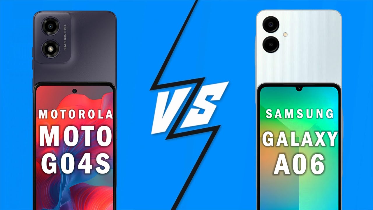 Motorola Moto G04S vs Samsung Galaxy A06