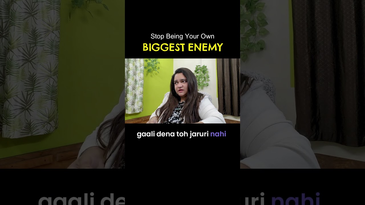 Stop Being Your Own Enemy 🛑 #diptirane #mindsetmatters #buildyourlife