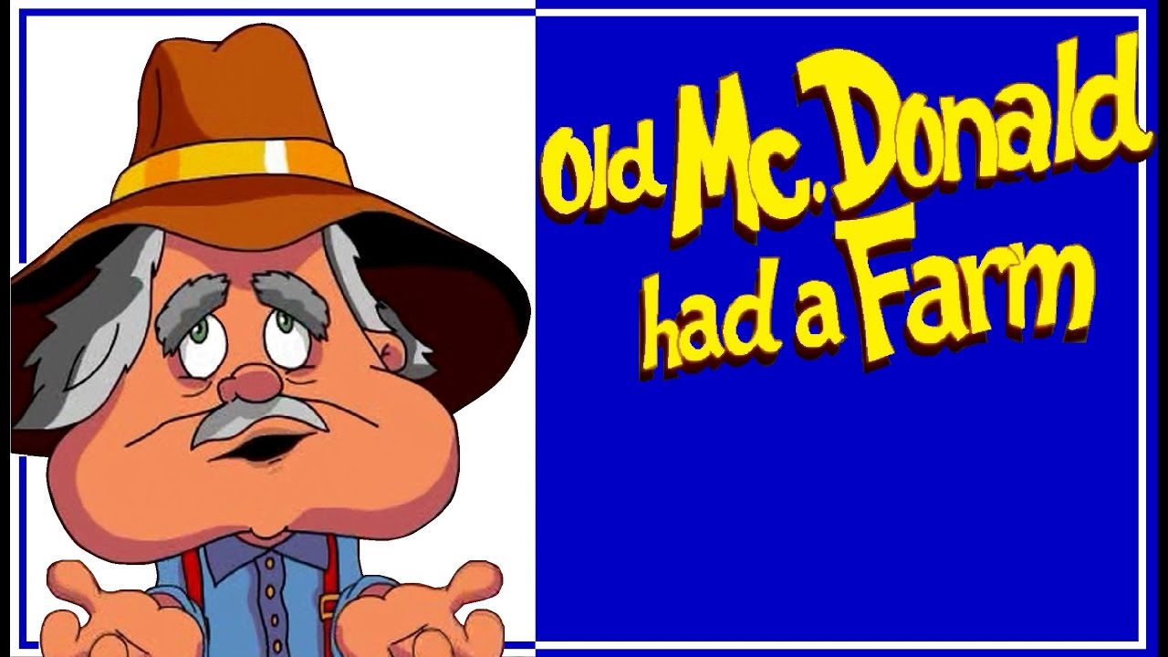 OLD McDONALD HAD A FARM  with Lyrics  (new copy)