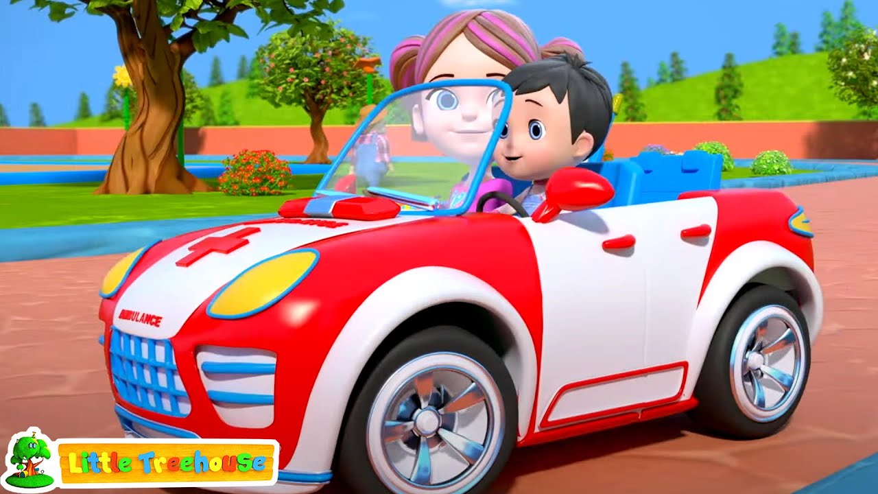 Wheels On The Ambulance + More Nursery Rhymes for Kids