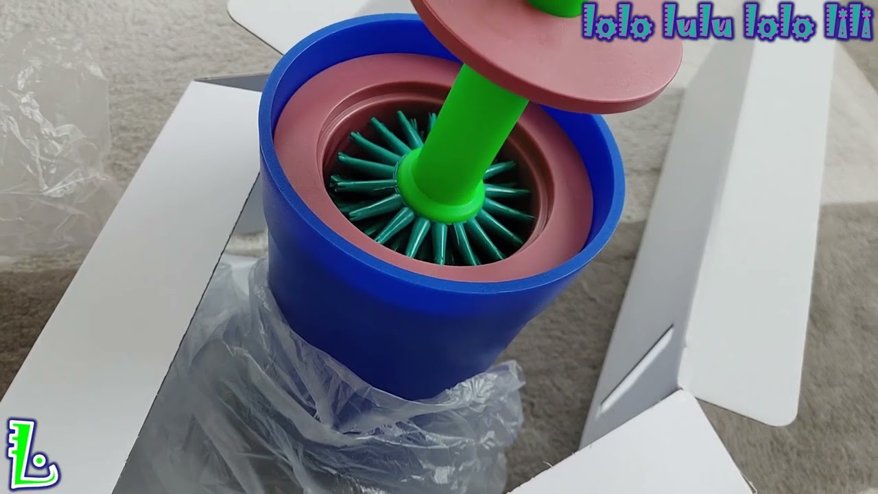 ALESSI TOILET BRUSH MERDOLINO BLUE