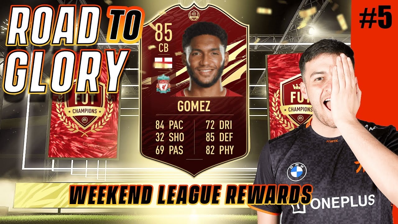 MY FUT CHAMPIONS REWARDS ON THE ROAD TO GLORY!! FIFA 21 RTG! #5