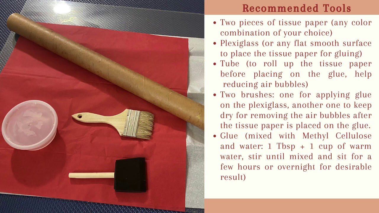 How to make double tissue paper