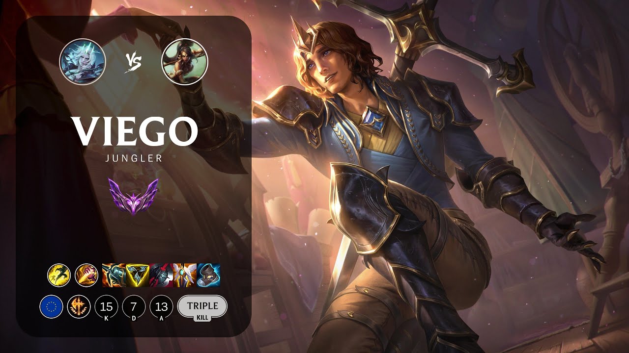 Viego Jungle vs Nidalee - EUW Master Patch 13.14