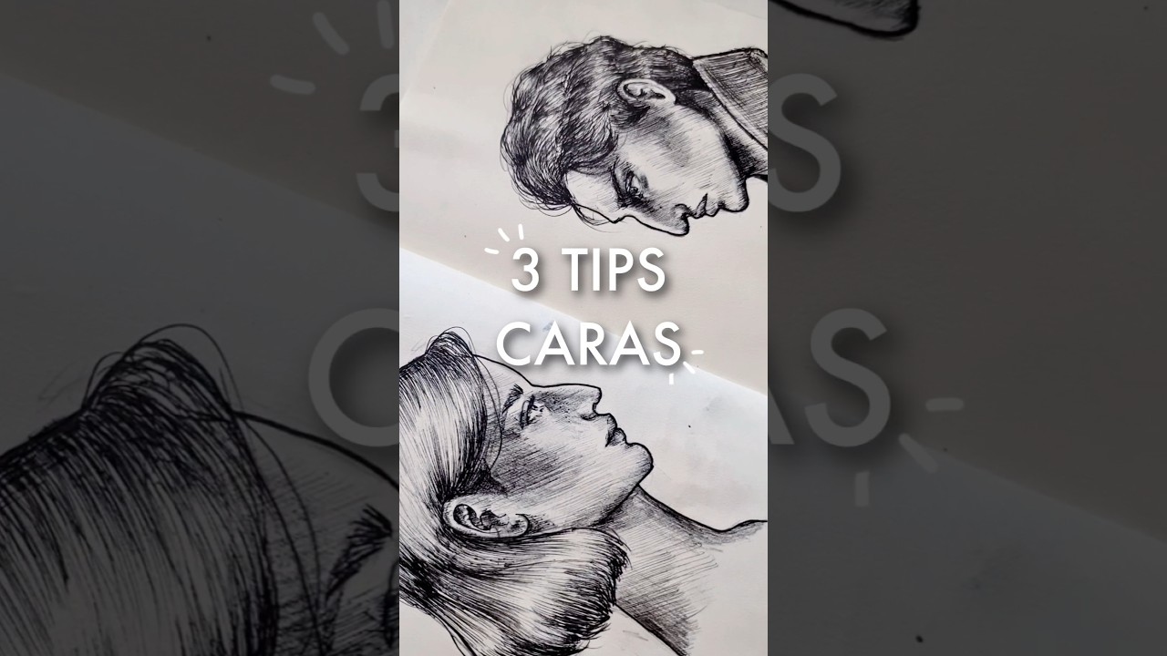 3 tips para dibujar rostros 👌✏️ | 