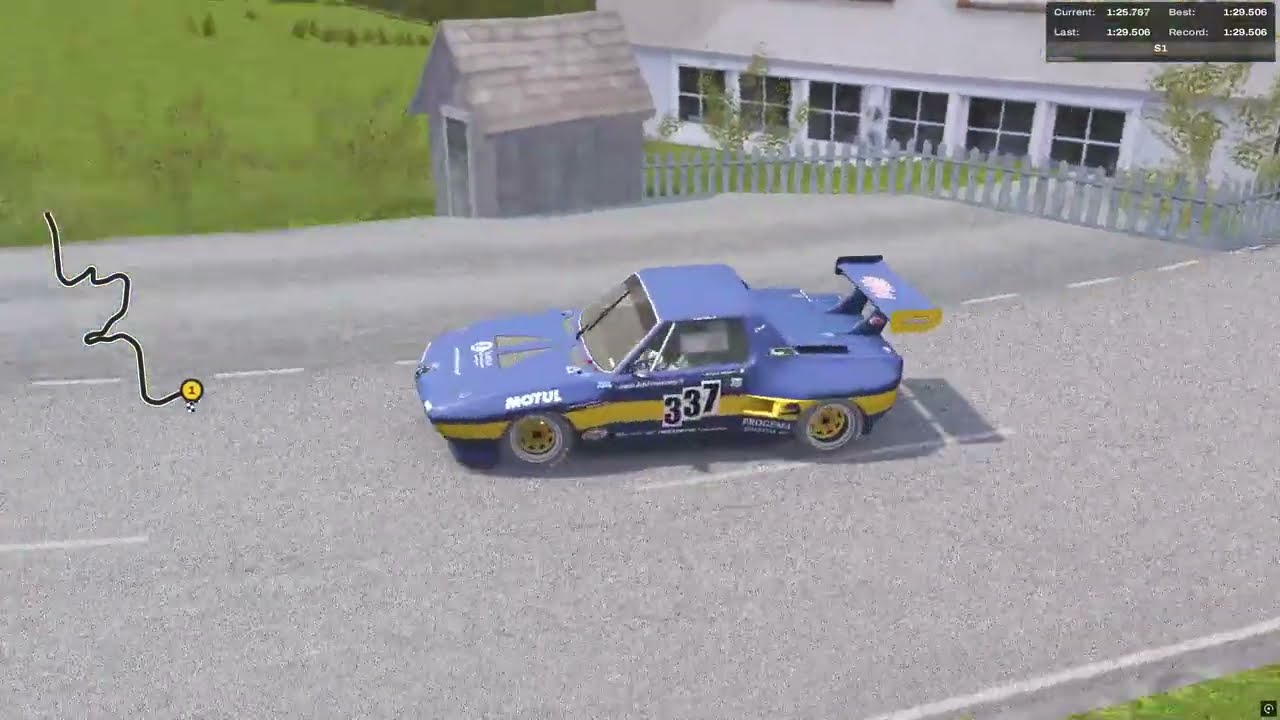 Bergrennen Walzenhausen-Lachen - Fiat X1/9 Dallara - 1:29.506