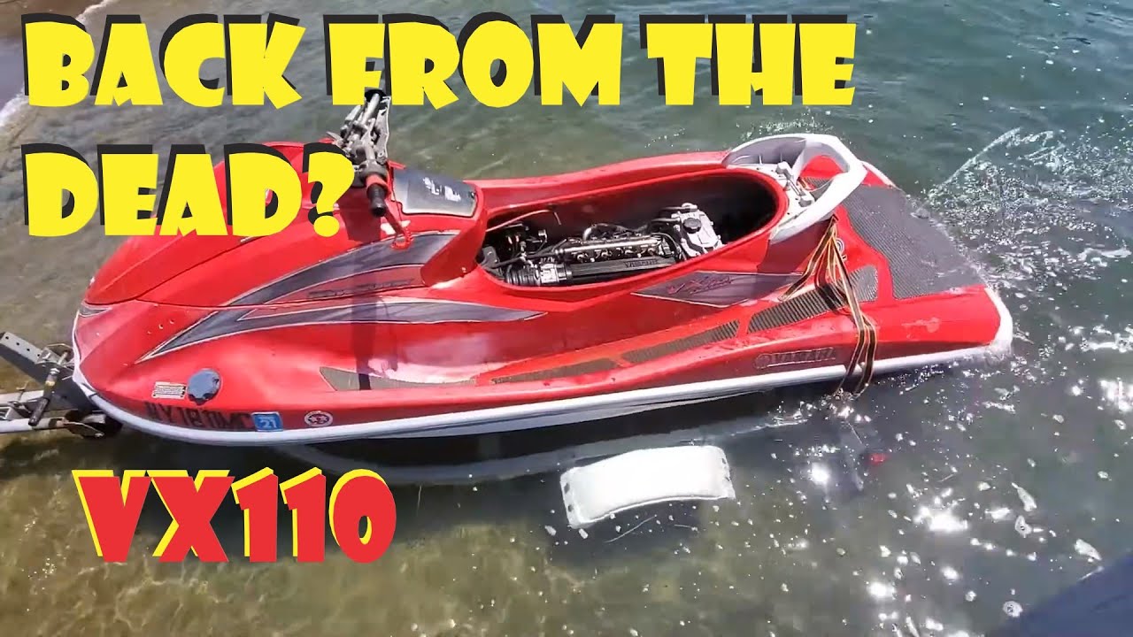 JUNK ROW Jet Skis Part 4 2005 Yamaha VX110 FX HO Engine Swap TOP SPEED Run