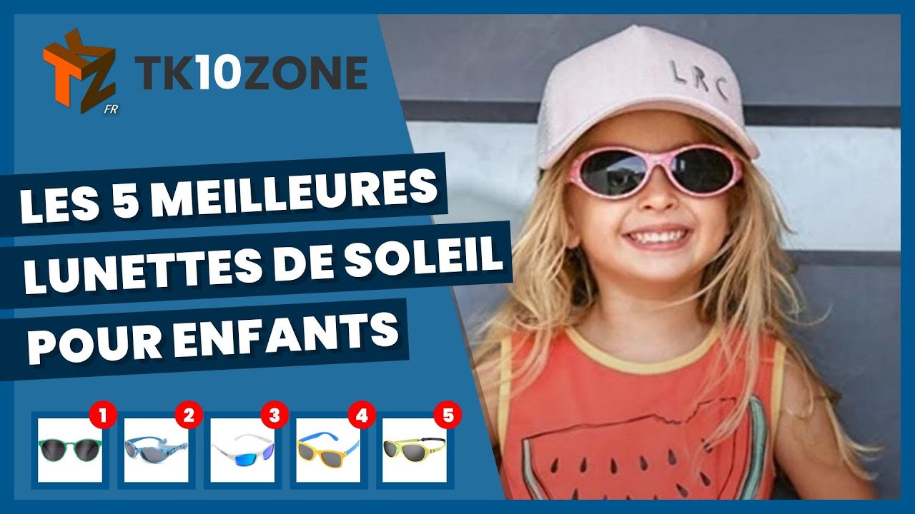 Les 5 meilleures lunettes de soleil pour garçons et filles