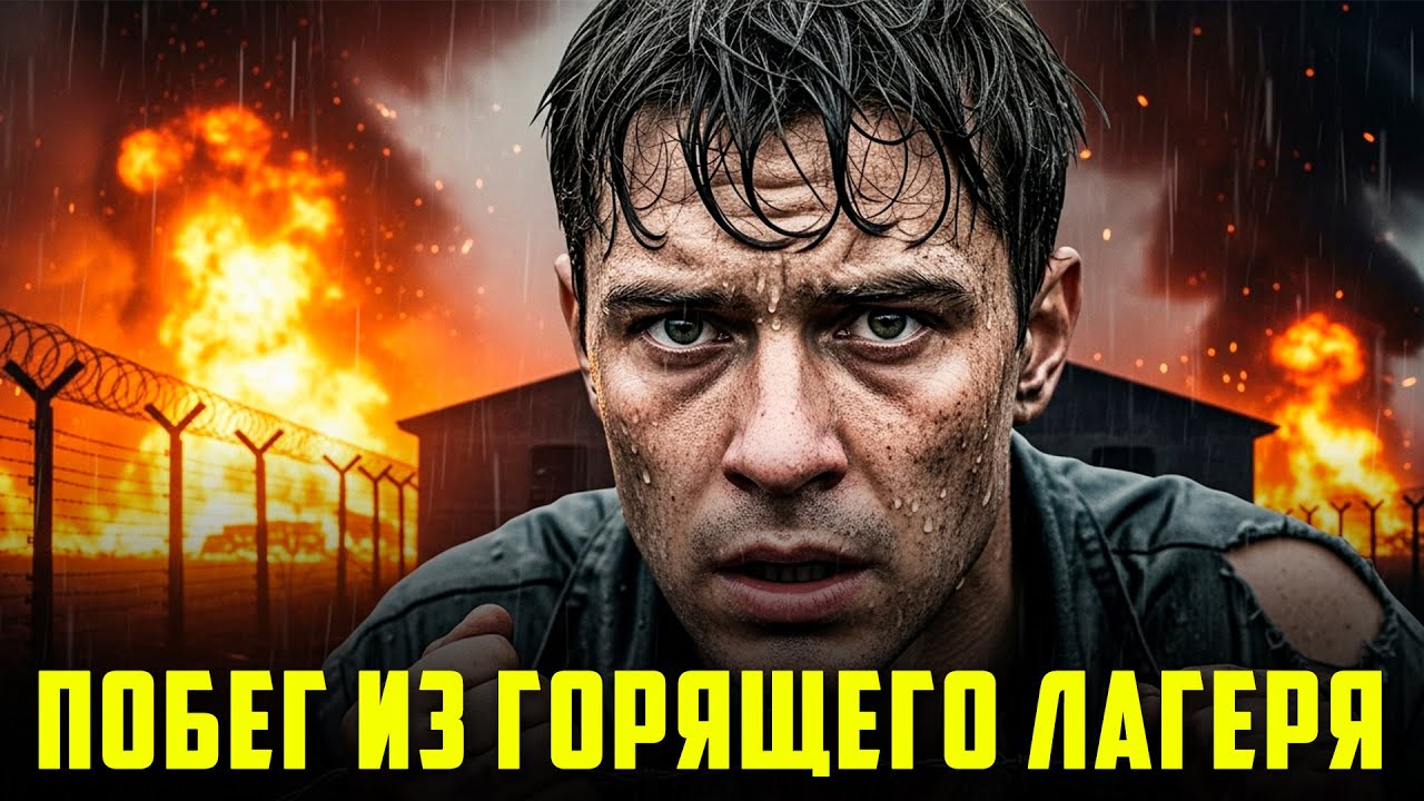 ПОБЕГ из ГОРЯЩЕГО лагеря! Как ВЗРЫВ помог заключённому сбежать?!