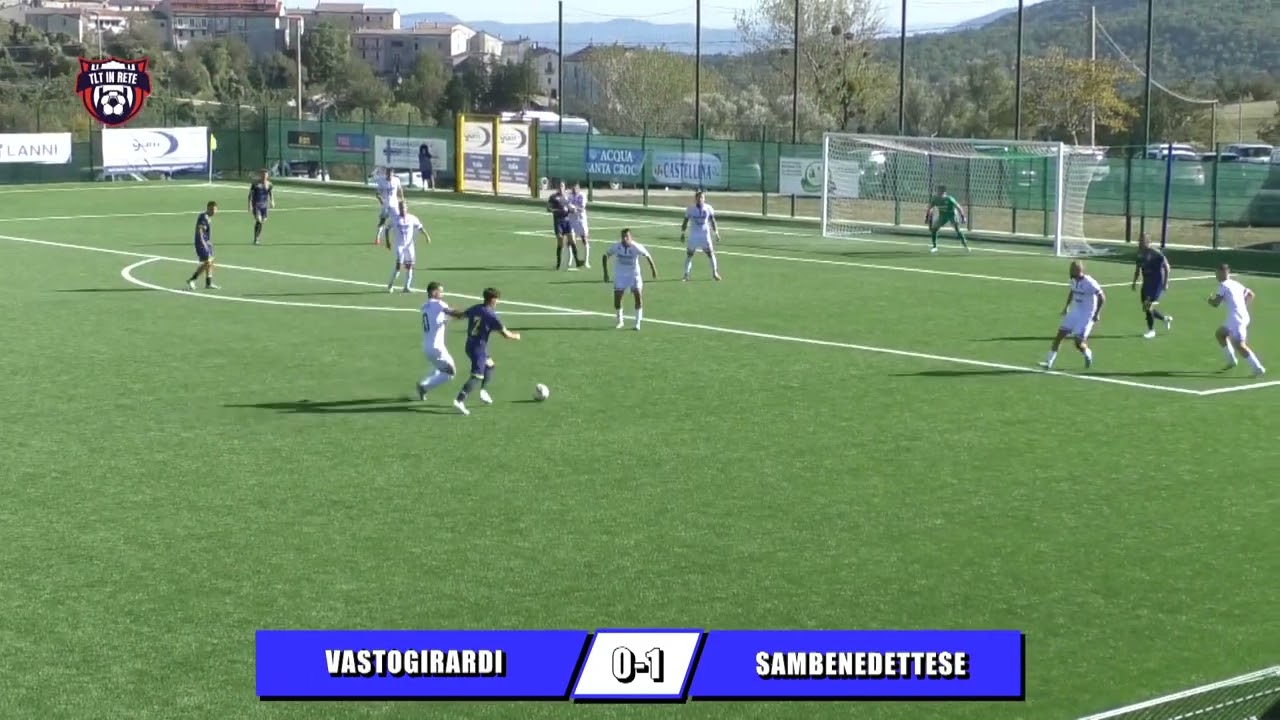 VASTOGIRARDI - SAMBENEDETTESE 0-1 SERVIZIO TLTMOLISE