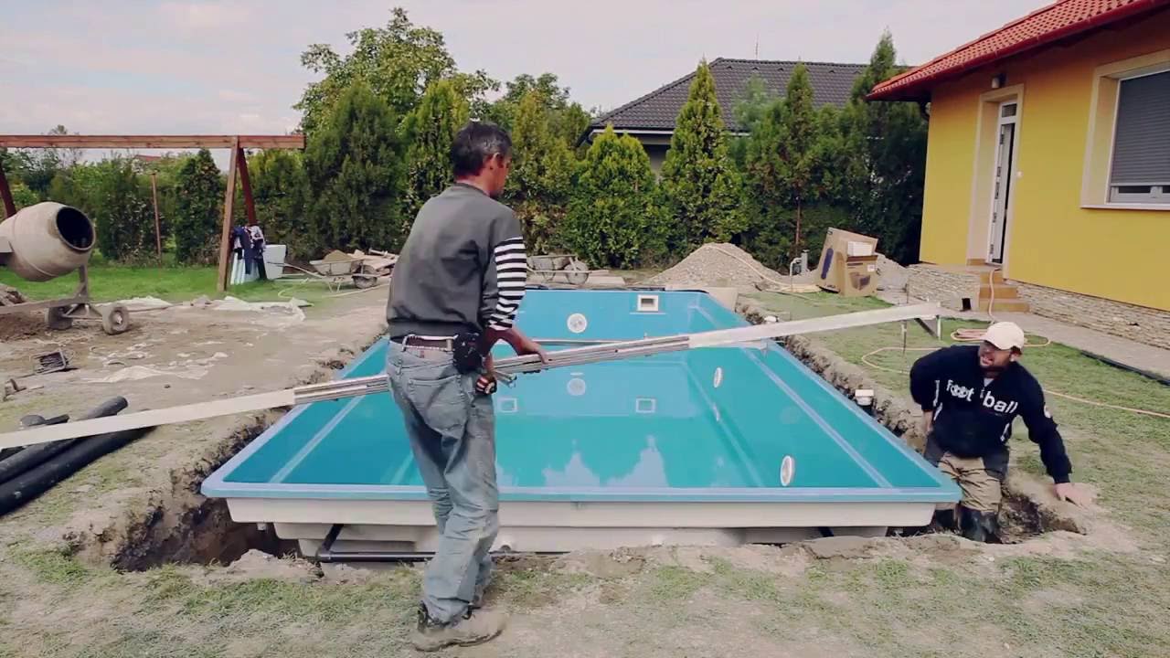Sklokeramický bazén Nautilus