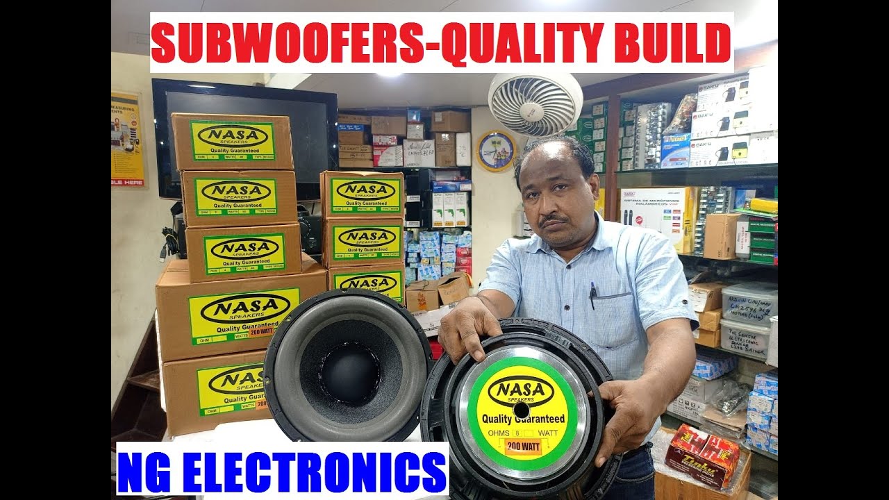 SUBWOOFERS II QUALITY GUARANTEED  II MADE IN KOLKATA II NGE