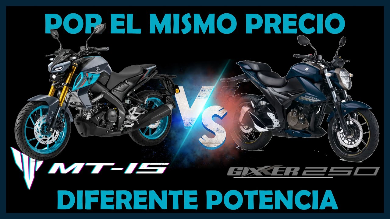 MT15 vs GIXXER 250 || Cual es mejor? || Igual Precio Diferente potencia || @locoporlasmotos