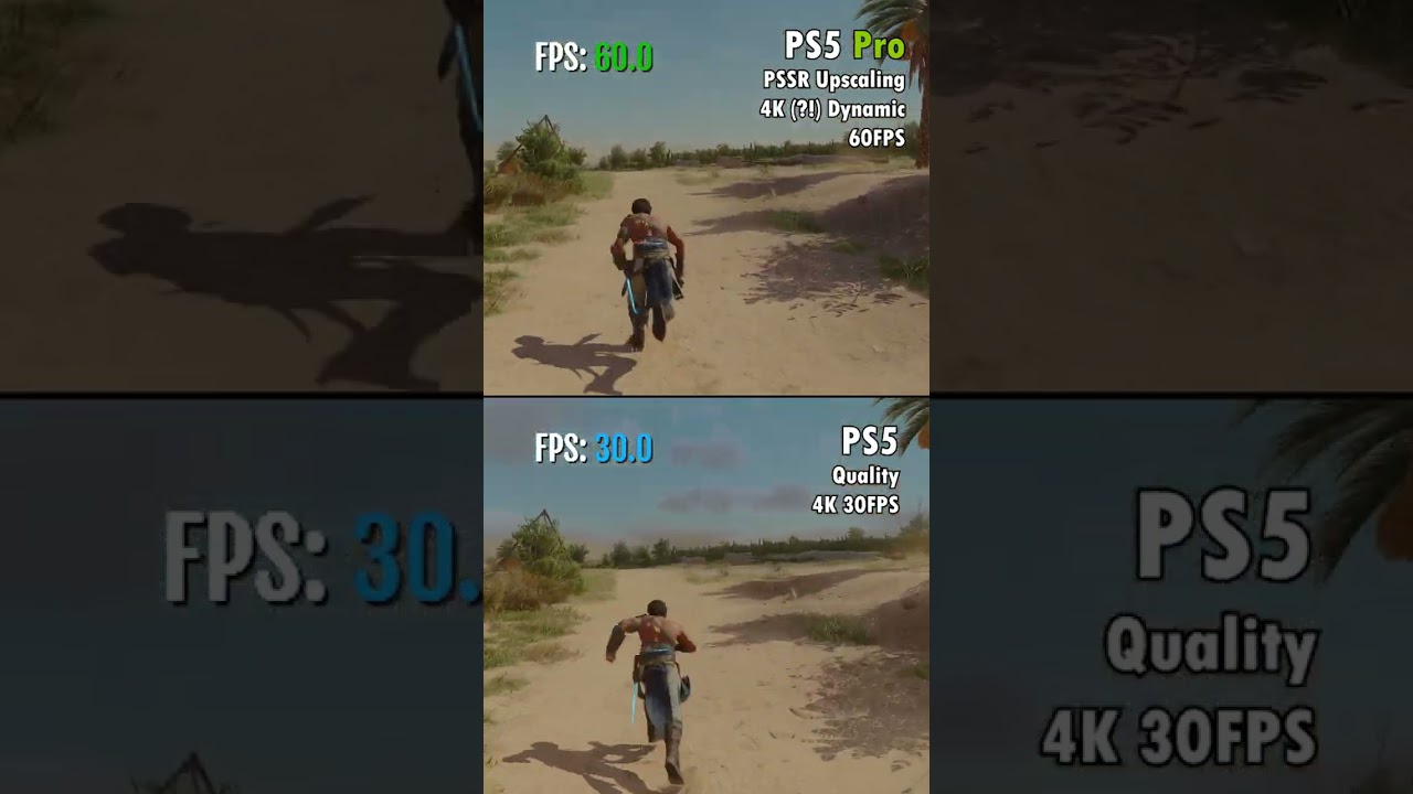 AC Mirage looks BETTER on old PS5 vs. the PS5 Pro #acmirage #ps5pro #ps5