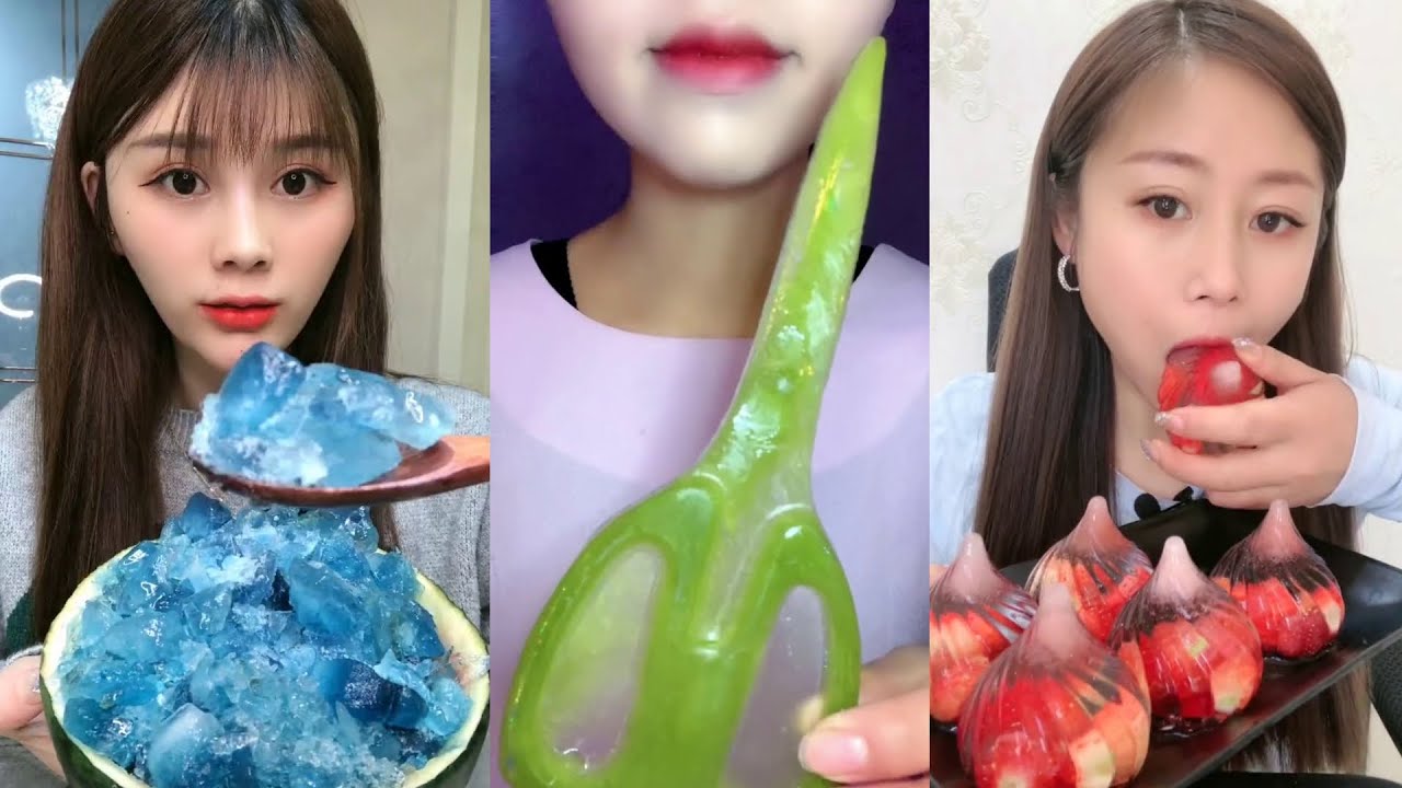 Buz Yemek Videoları - #276 | İce Eating ASMR