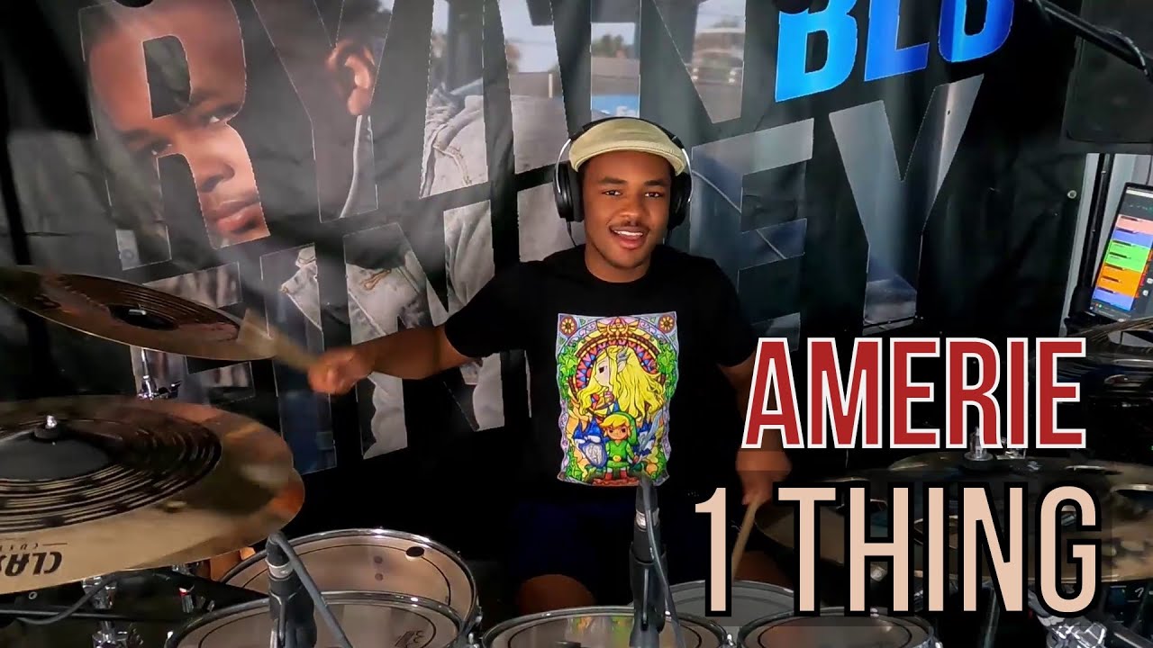 @Amerie.  - 1 Thing l RyanBluFinney Drum Cover