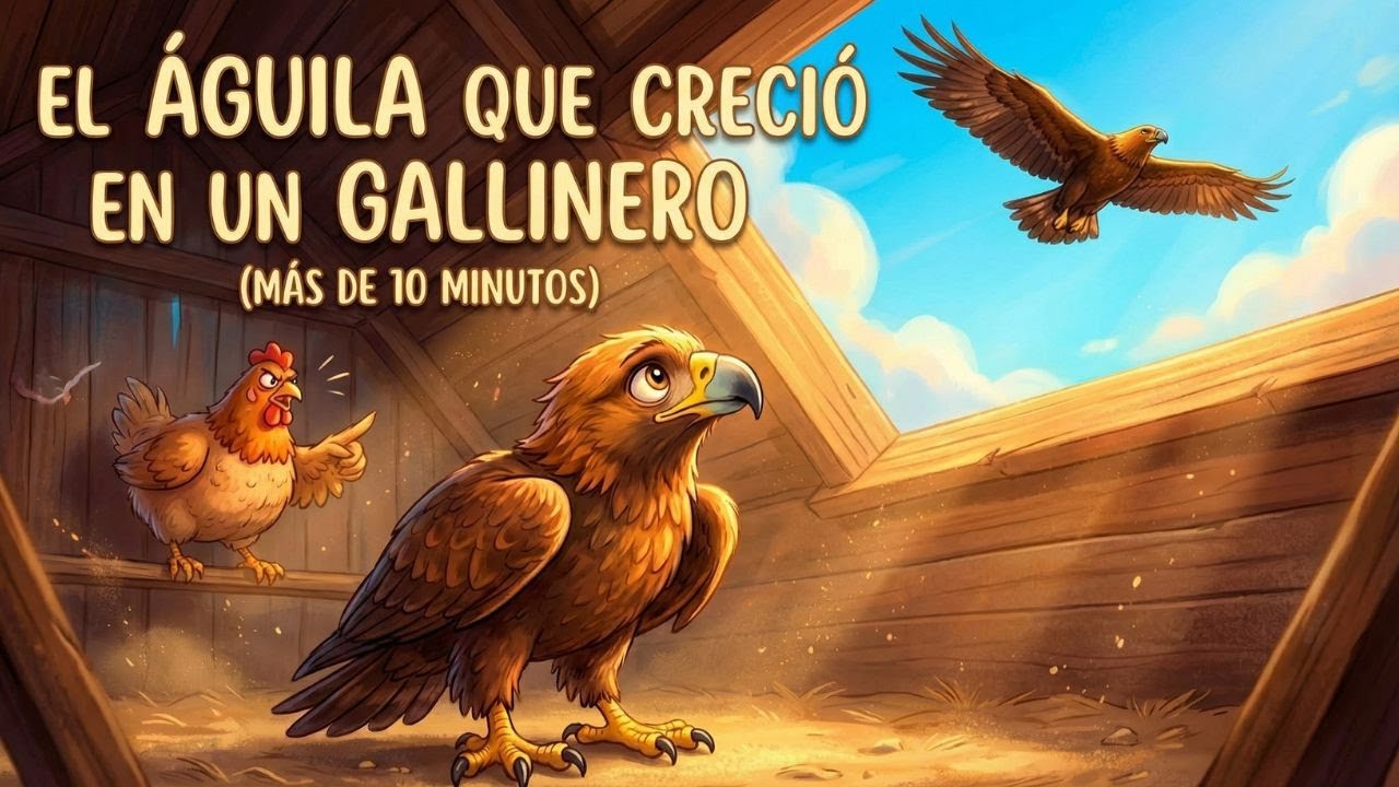 Vivió como Gallina 5 años... hasta que miró al CIELO 🦅🐔