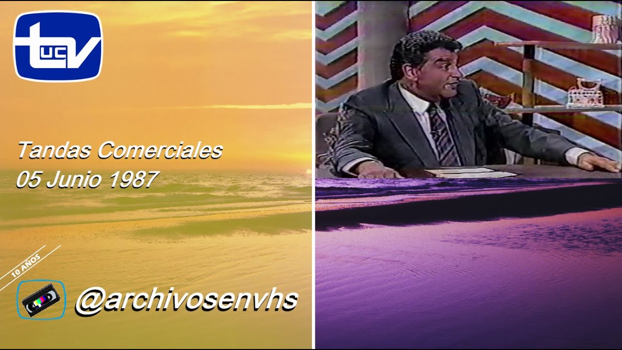 Tandas Comerciales Canal 13 UCTV - 05 Junio 1987