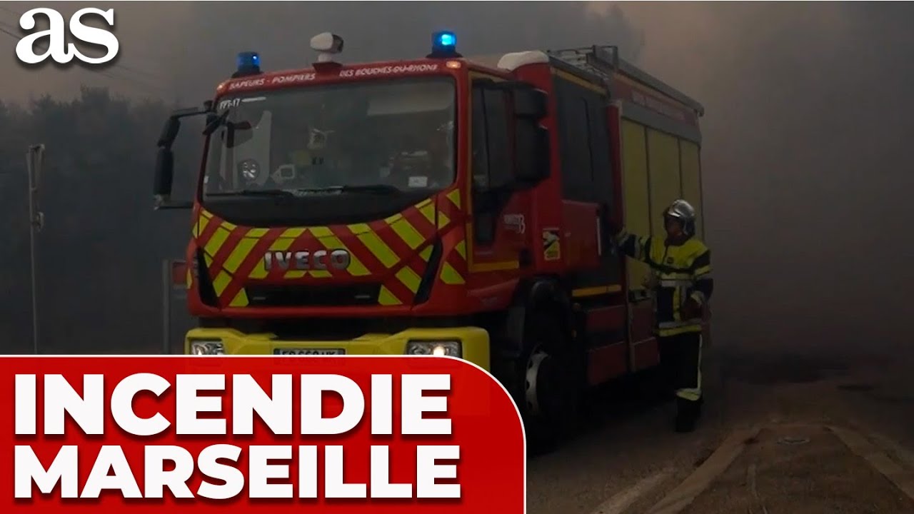 INCENDIE DE FORÊT À MARSEILLE : Aéroport fermé, trains suspendus, habitans invités à rester chez eux