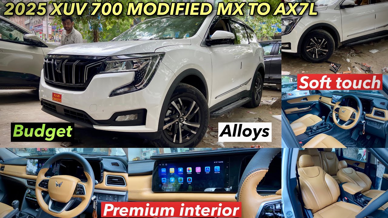 2025 MAHINDRA XUV 700 MX MODIFIED WITH PRICE | MAHINDRA XUV700 MODIFICATION
