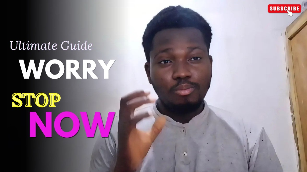 How to Stop Worrying: A Complete Guide — Give It All to Jesus [part 1]Ending Overthinking