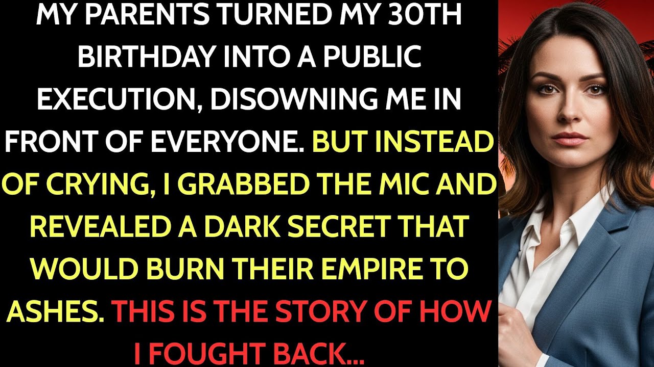 "We're Here To Disown You" — My Parents Announced At My 30th Birthday. I Grabbed The Mic And Said...