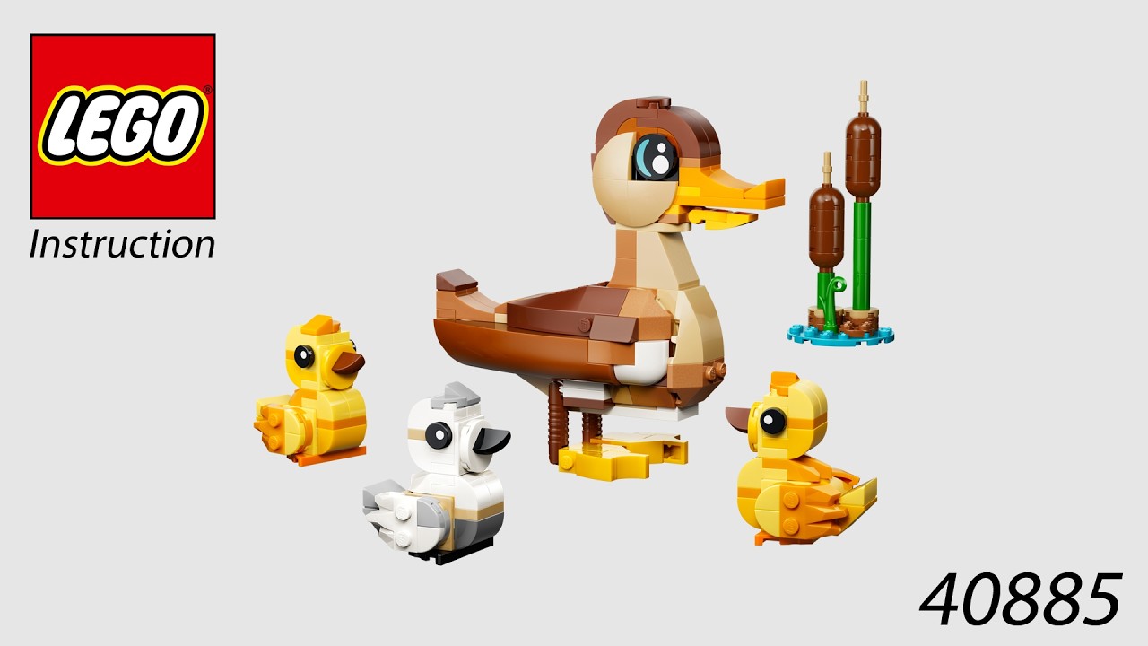 LEGO Instruction - Other - 40885 - Duck Family