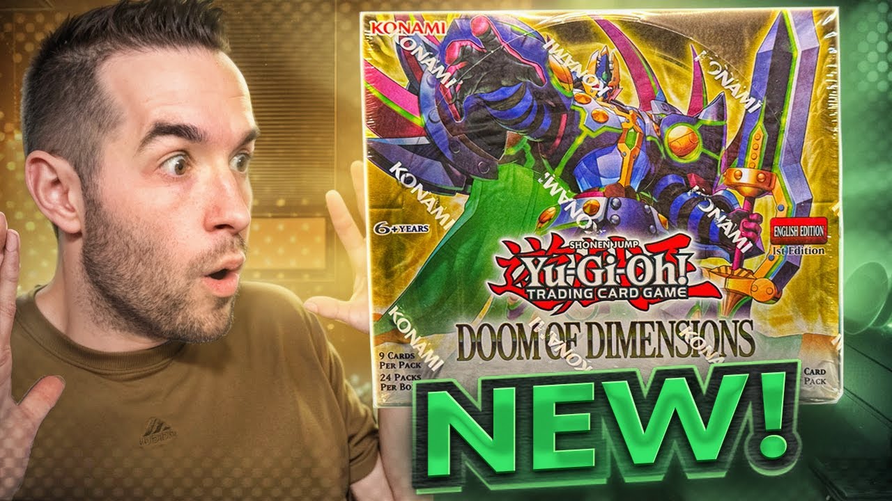 Открываем НОВЫЙ набор карт Epic Yugioh от Konami (Doom Of Dimensions)