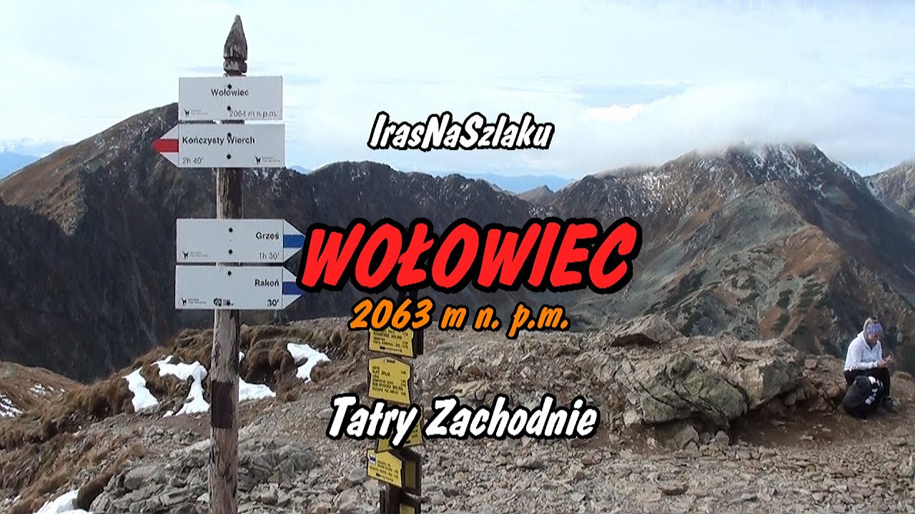 NAJPIĘKNIEJSZA PANORAMA TATR ZACHODNICH. Wołowiec przez Dolinę Wyżnią Chochołowską /jesień/