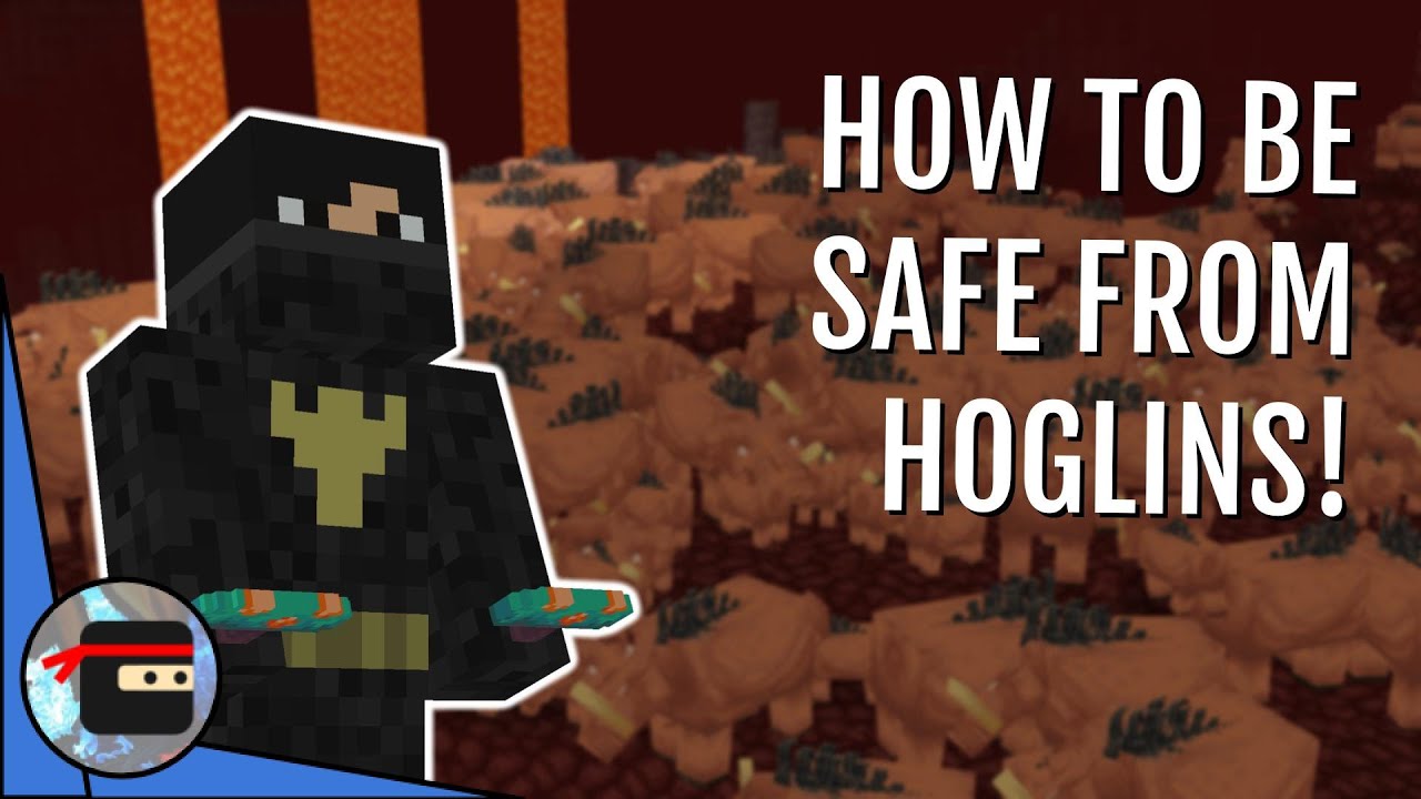How To Be SAFE From HOGLINS! | Minecraft Quick Tips