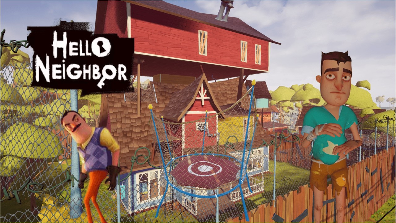Hello Neighbor Walkthrough, Act 2 (with Babut)