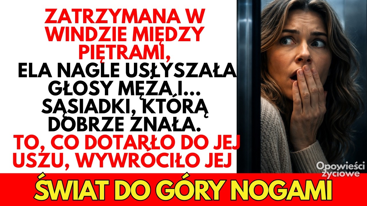 Utknęłam w windzie i usłyszałam męża z sąsiadką — 12 lat małżeństwa prawie runęło