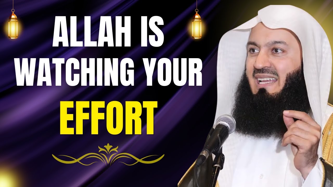 Action Turns Belief Into Reality | Islam Teaches Action | Mufti Menk