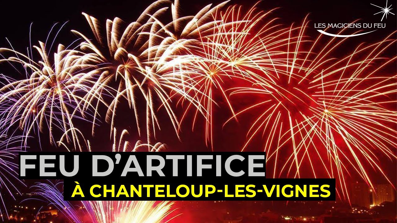 Feu d’artifice du 13 JUILLET à Chanteloup – Coulisses, installation et extrait du tir