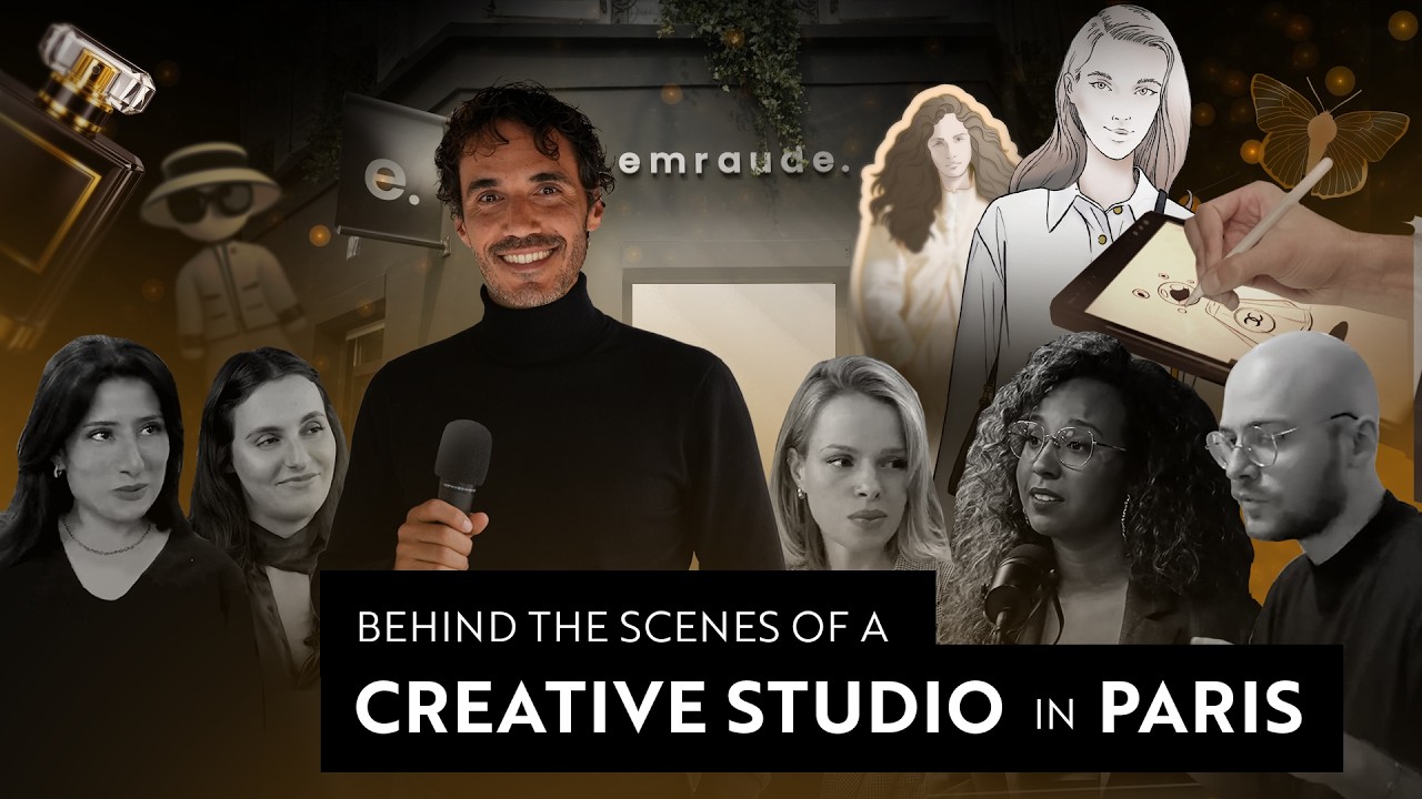 Inside a Luxury Creative Agency in Paris - Branding, UX Design & Art Direction