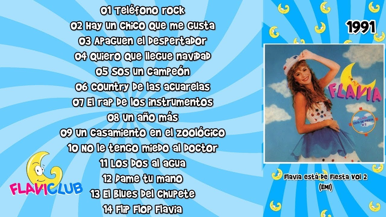 1991 Flavia está de fiesta Vol. 2 (CD) EMI