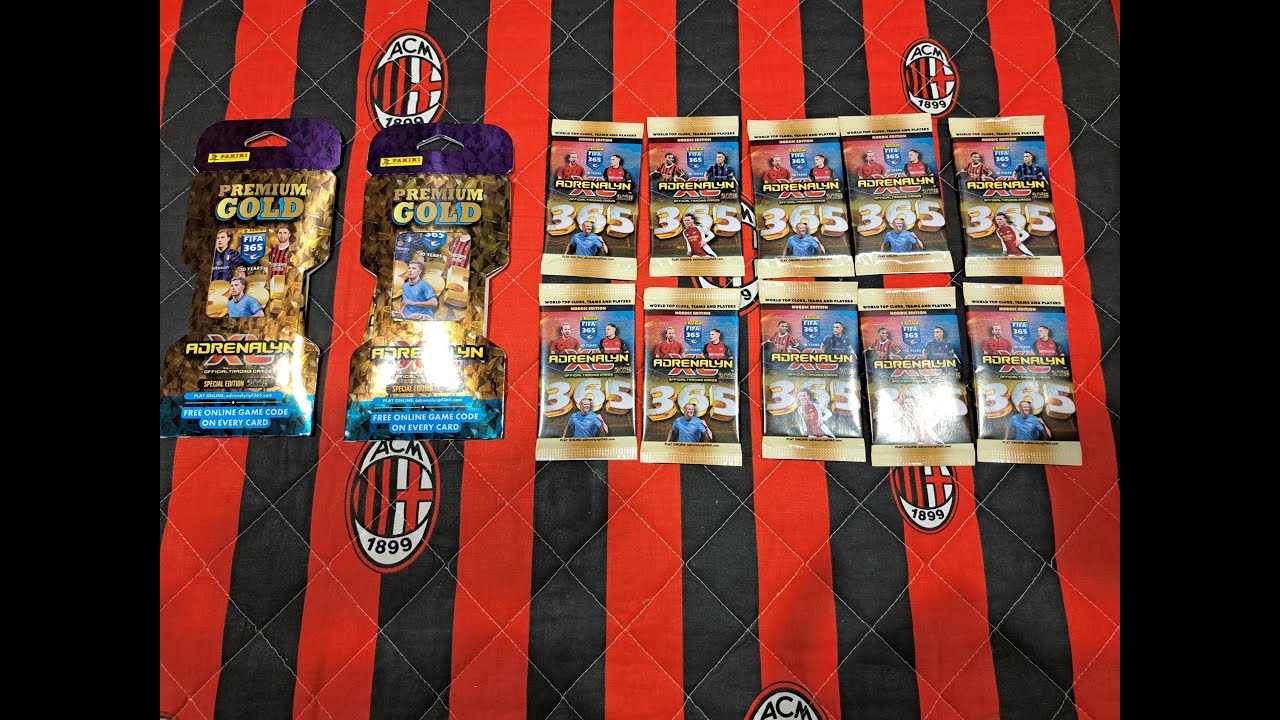 PANINI FIFA 365 2025 - UNBOXING DW&Oacute;CH SASZETEK PREMIUM GOLD + 10 SASZETEK NORDYCKICH - SZUKAM BRAK&Oacute;W