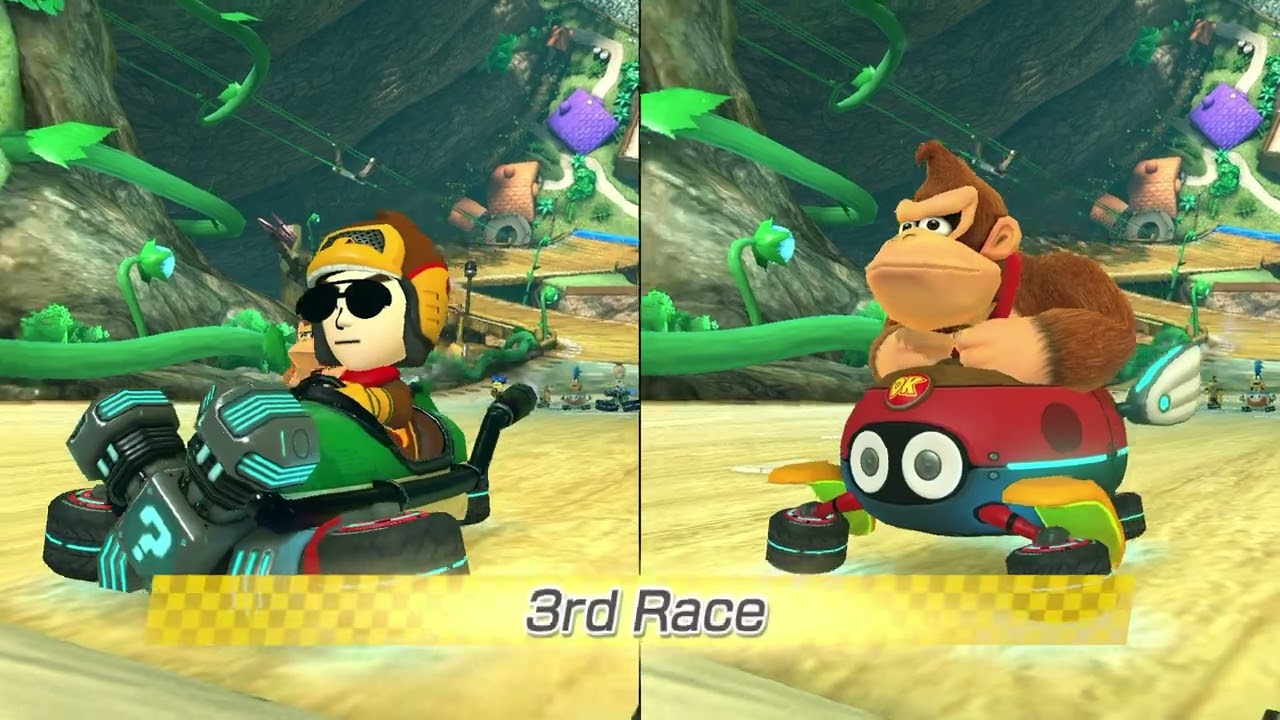 DAD VS SUPERSON EPISODE 6. Mario Kart 8 Deluxe