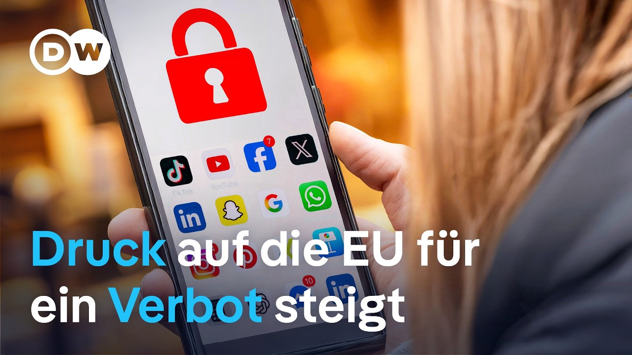 Warum Social-Media-Verbot für Jugendliche in der EU rechtlich problematisch ist | DW News