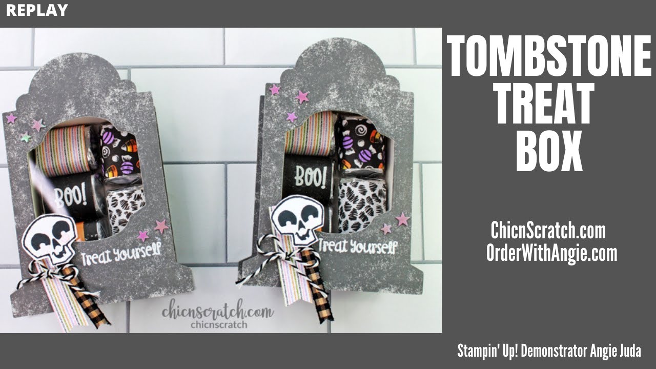 Tombstone Treat Box
