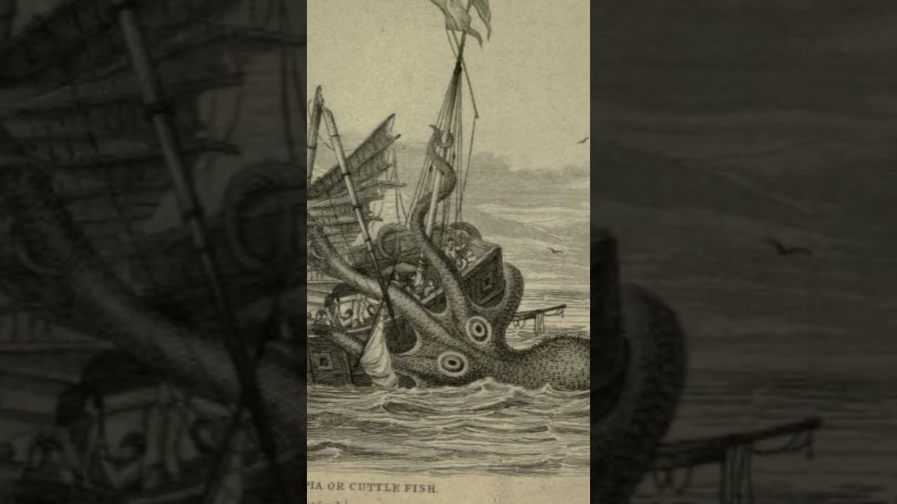 Beware the Kraken: Sea Monster of Legend! #Kraken #SeaMonster  #HorrificCreatures #MaritimeMyths