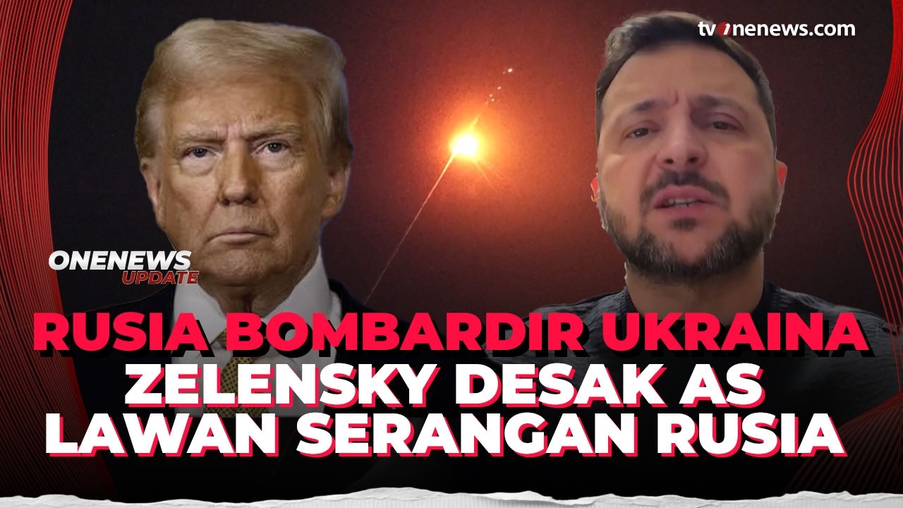Dibombardir Ratusan Rudal Rusia saat Musim Dingin, Zelensky Minta Tolong AS | OneNews Update