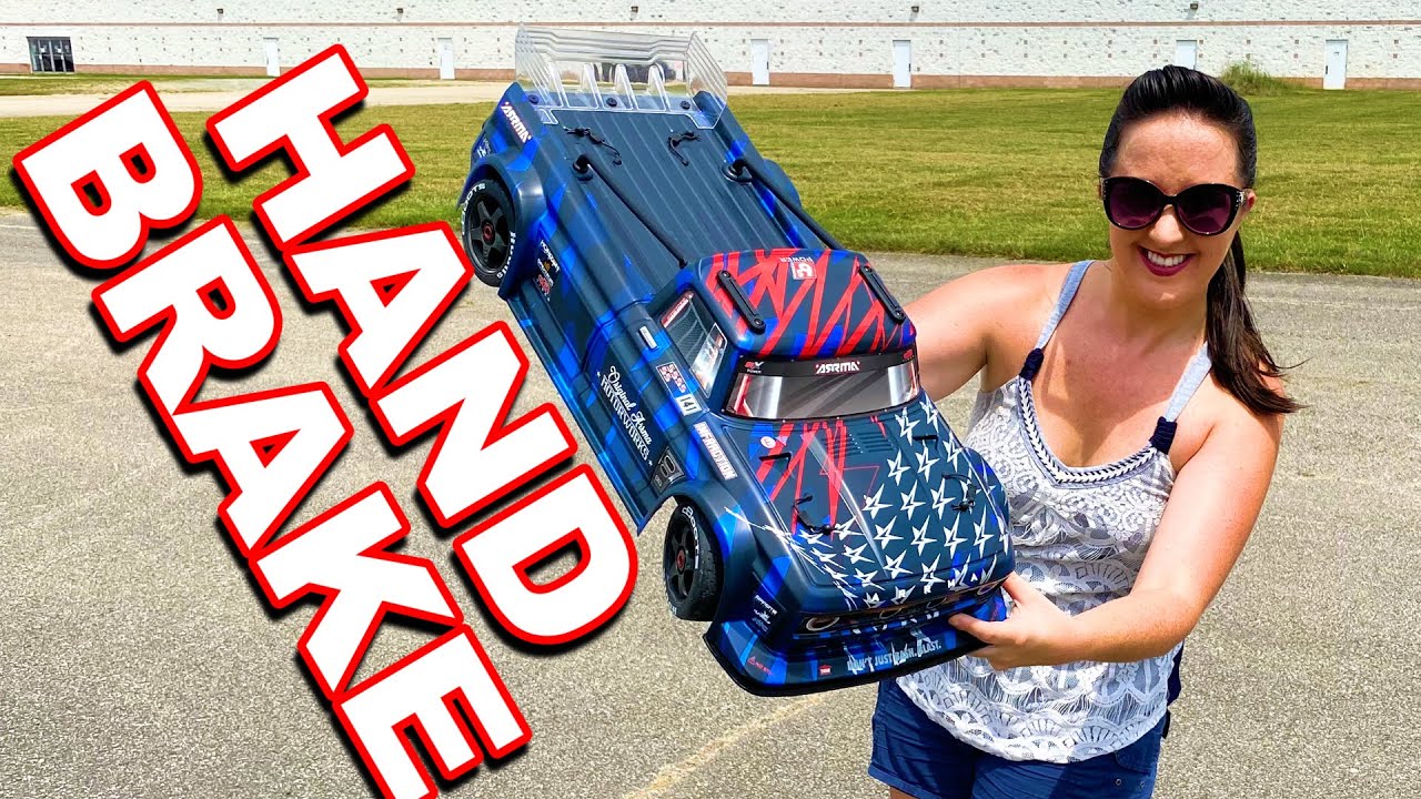 HandBrake on the Arrma Infraction V2 RC Car!!! - TheRcSaylors