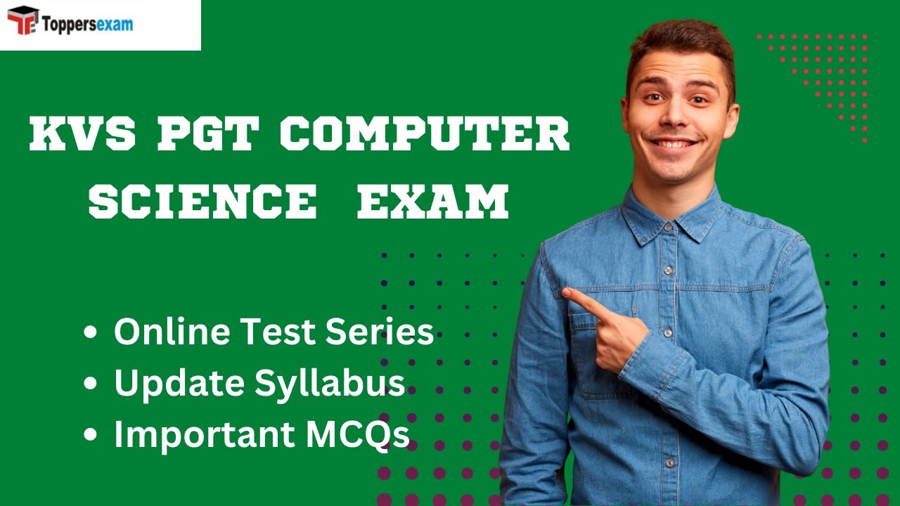 KVS PGT COMPUTER SCIENCE Online Test Series 2023 | Mock Test | Sample Paper | Printed Material | MCQ
