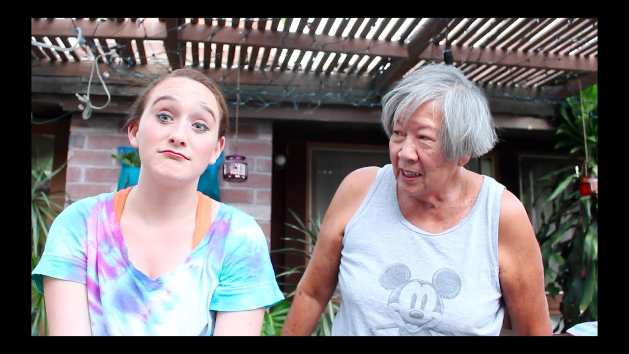 Grandma Does My Makeup!