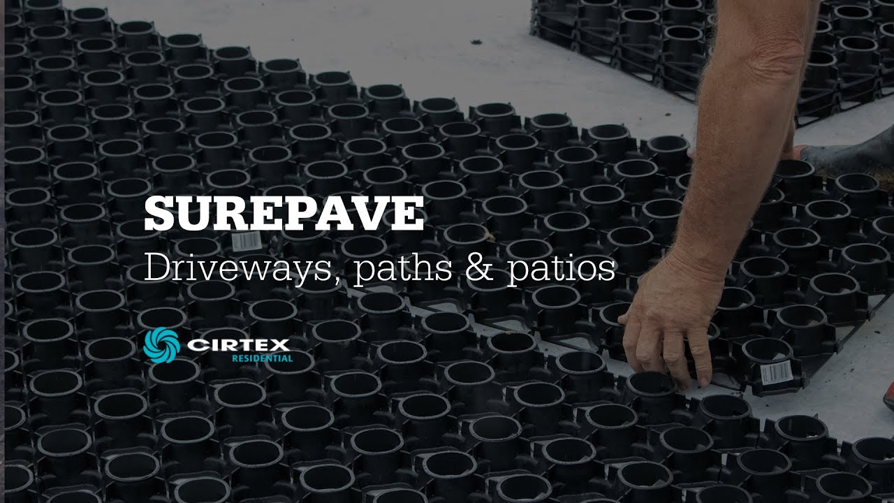 SurePave&trade; - Naturally beautiful driveways, paths & patios - Permeable Paving System