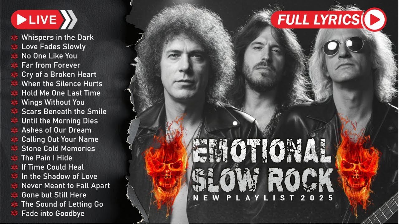 BEST RELAXING Slow Rock Music 2025 Playlist Rock | Ballad | Sleep | Soft Rock | Enjoy With Lyrics