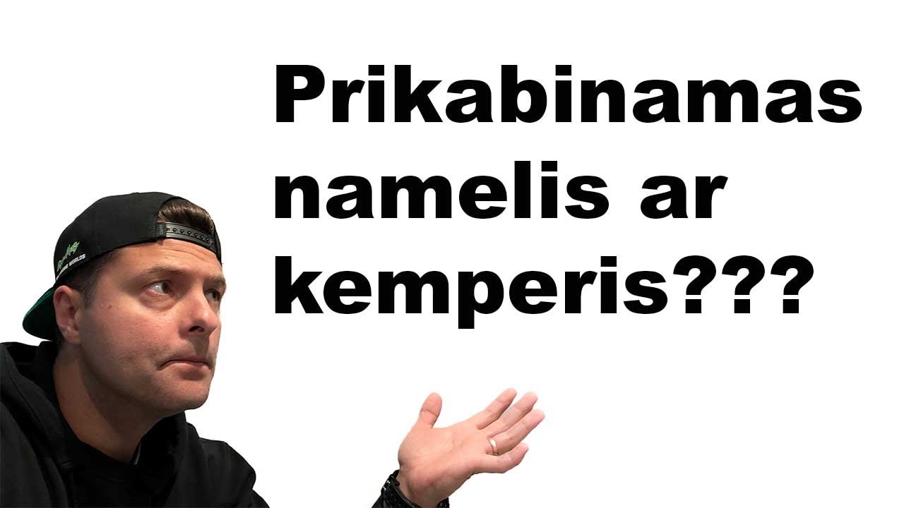 Prikabinamas namelis vs kemperis